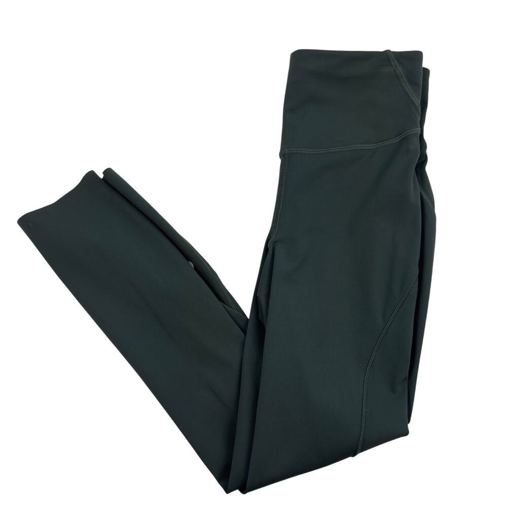 Lululemon Base Pace High-Rise Crop Athleisure Smoked Spruce Women's Size 4